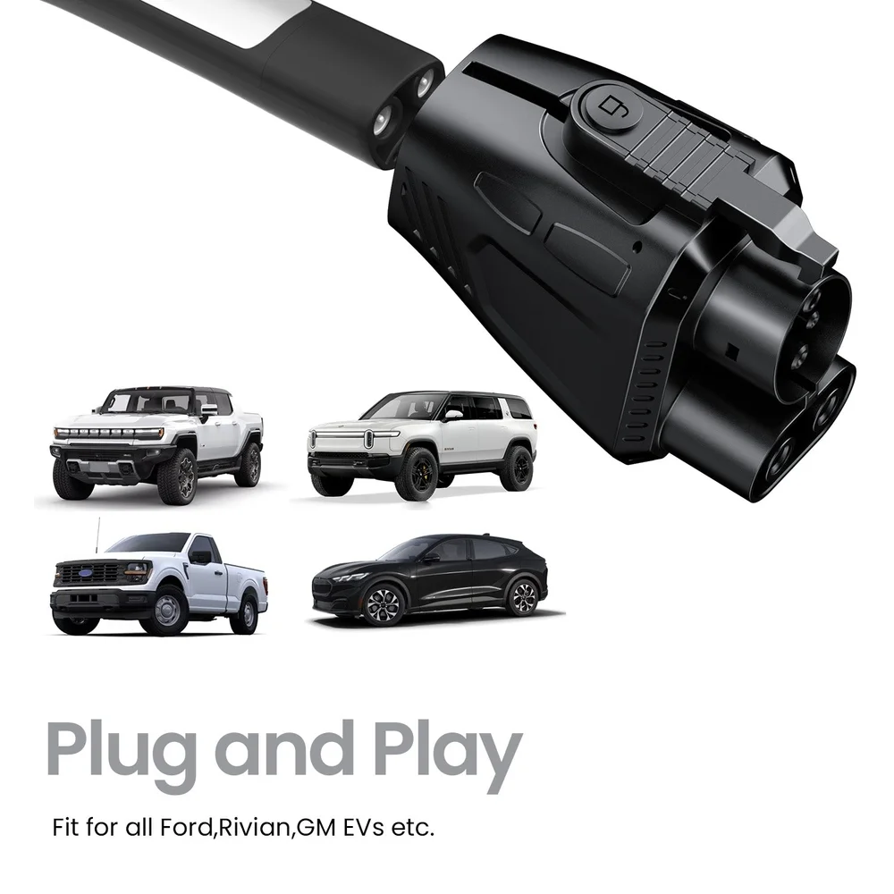 Supercharger to CCS1 Adapter - Black
